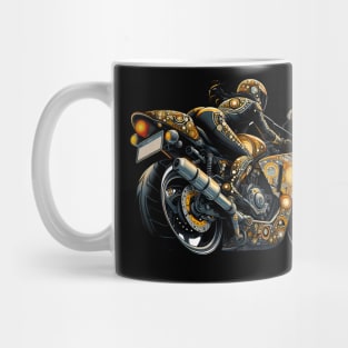 Motorcycle Girl Mug